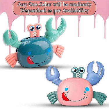 CRAWLING CRAB WITH LIGHT & MUSIC FOR KIDS